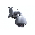 480TVL Outdoor / Indoor 10X Zoom High Speed Dome PTZ CCTV Camera with OSD menu